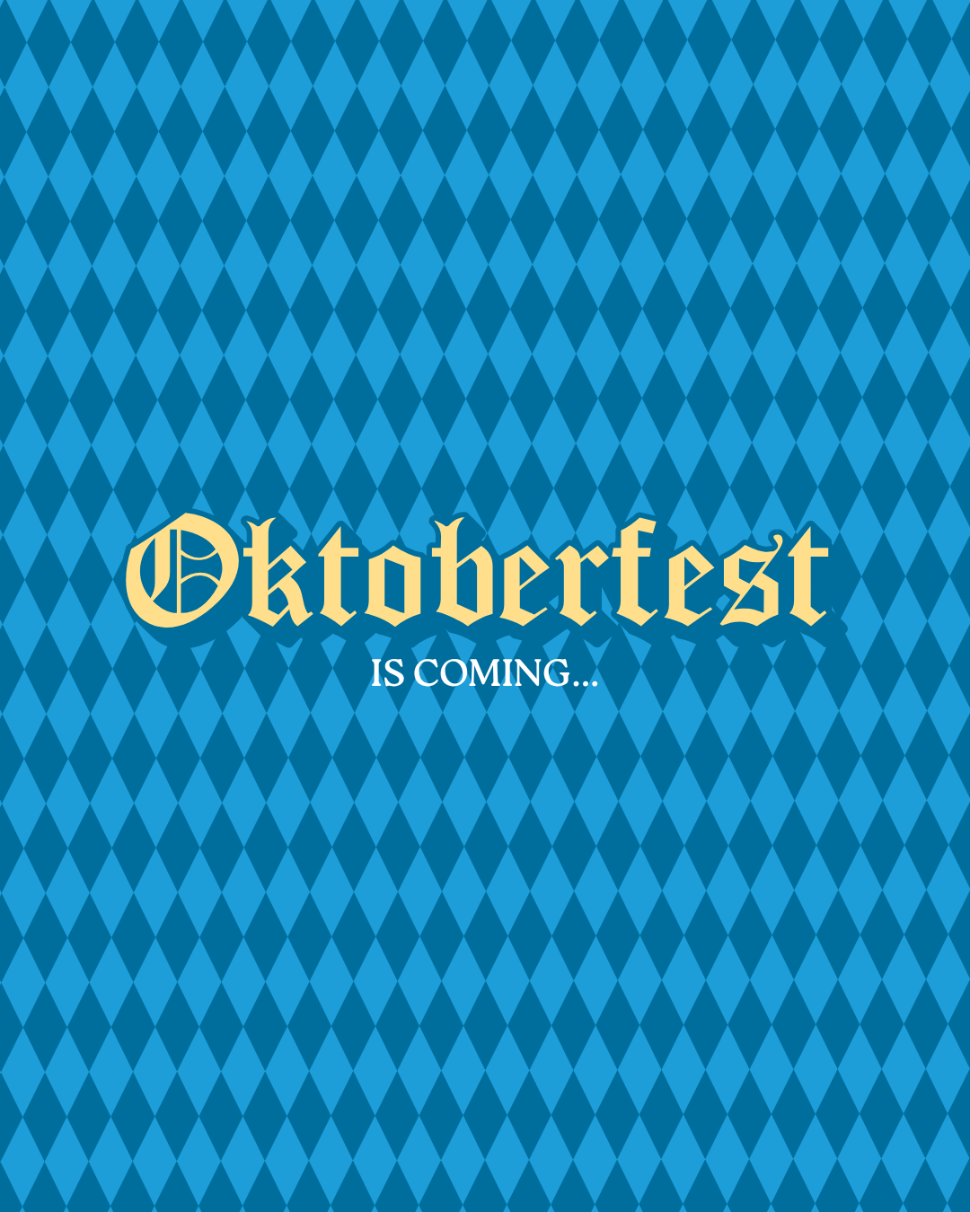 Oktoberfest in the Beer Garden 2026 Event Graphic leadin